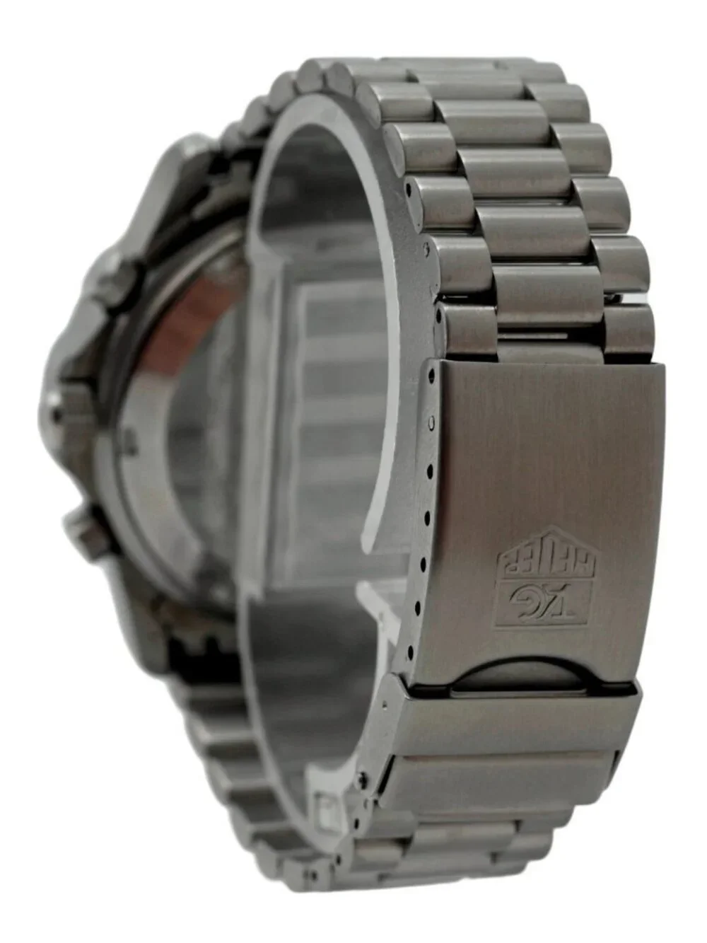 Tag Heuer 38mm Men's 2000 Series Stainless Steel Auto Chrono Watch Ref: 162.006!